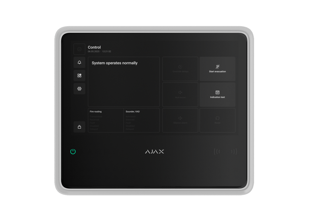 Ajax EN54 Fire Hub-W