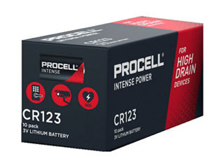 Duracell Intense 3V CR123 - 10 stuks