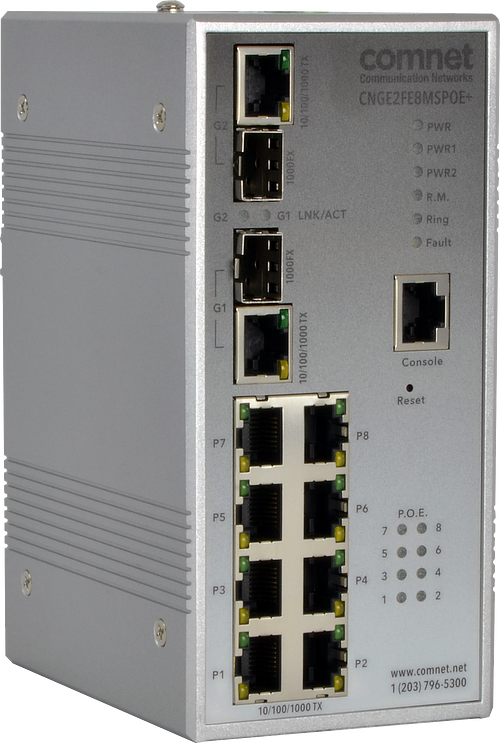 ComNet CNGE2FE8MSPOE+