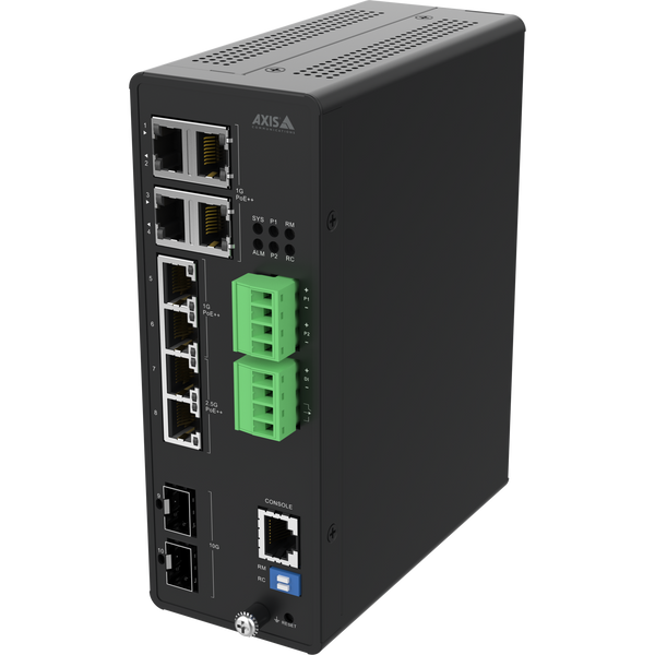 AXIS D8208-R INDUSTRIAL PoE++ SW