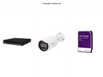 Camerabewakingsset Hanwha – Mini (8 kanalen, 2 camera's, 4MP)