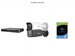 Camerabewakingsset Hikvision – Ruime Dekking (8 kanalen, 6 camera's, 4MP)