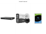 Camerabewakingsset Hikvision – Scherp Beeld (4 kanalen, 4 camera's, 6MP)