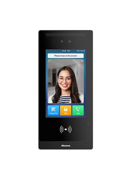 Akuvox E18C Black surface