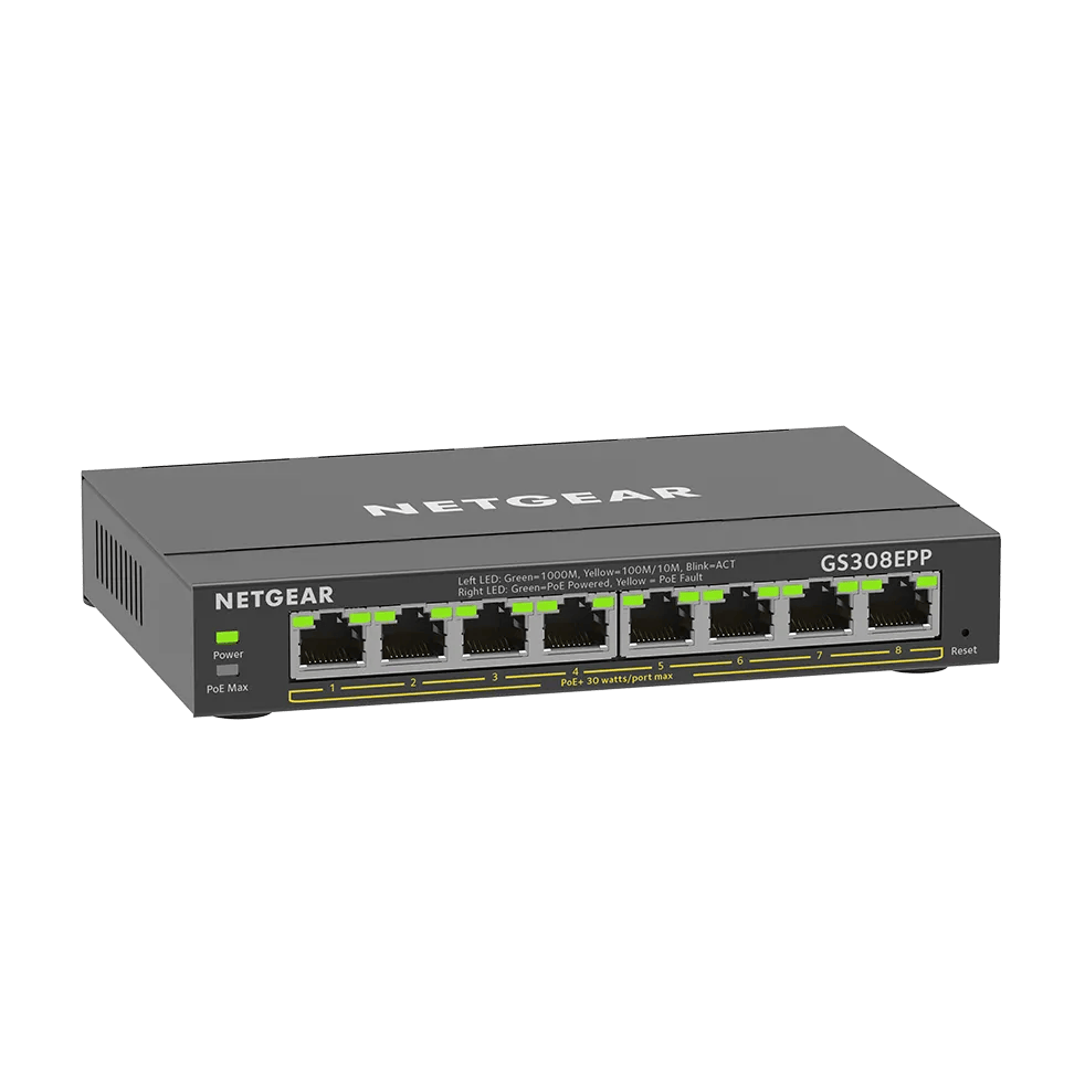 NetGear GS308EPP-100PES